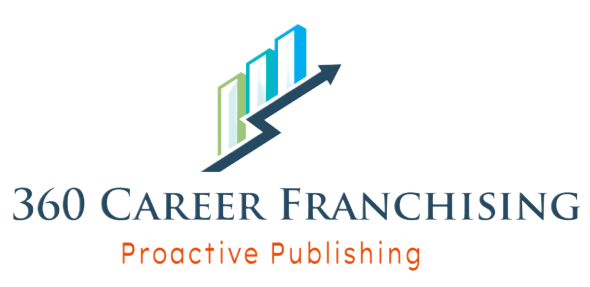360 Career Franchising logo with rising arrow
