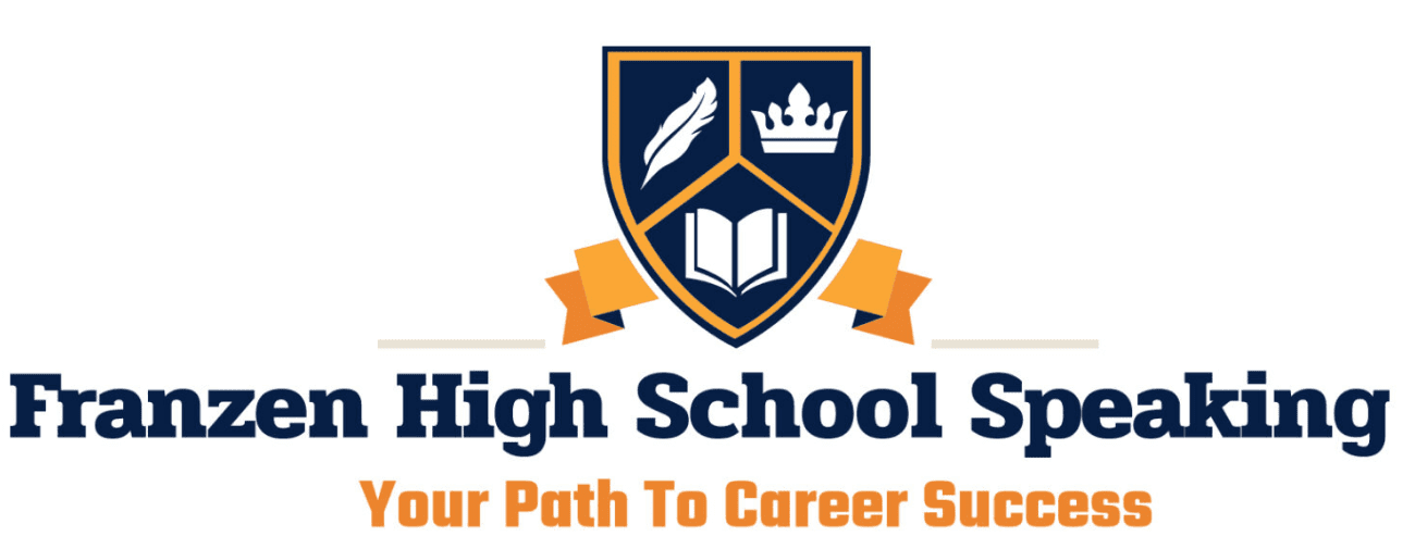 Franzen High School Speaking logo and crest